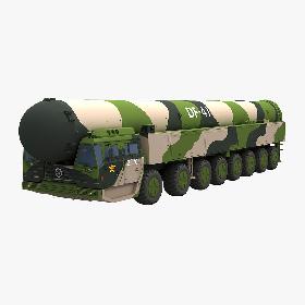 Chinese DF-41 Missile 3D model